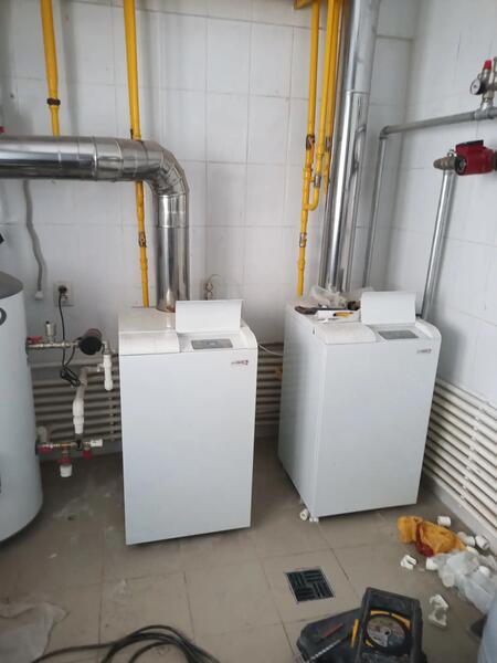 Монтаж котла 2