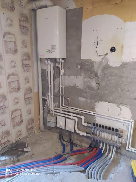 Монтаж котла 3