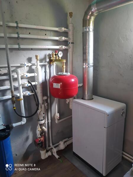 Монтаж котла 4