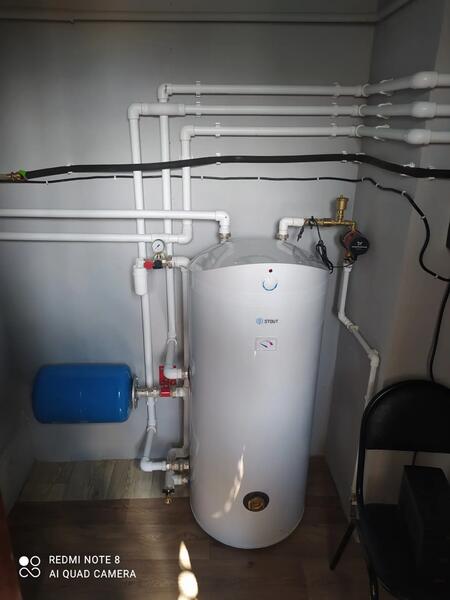 Монтаж котла 8